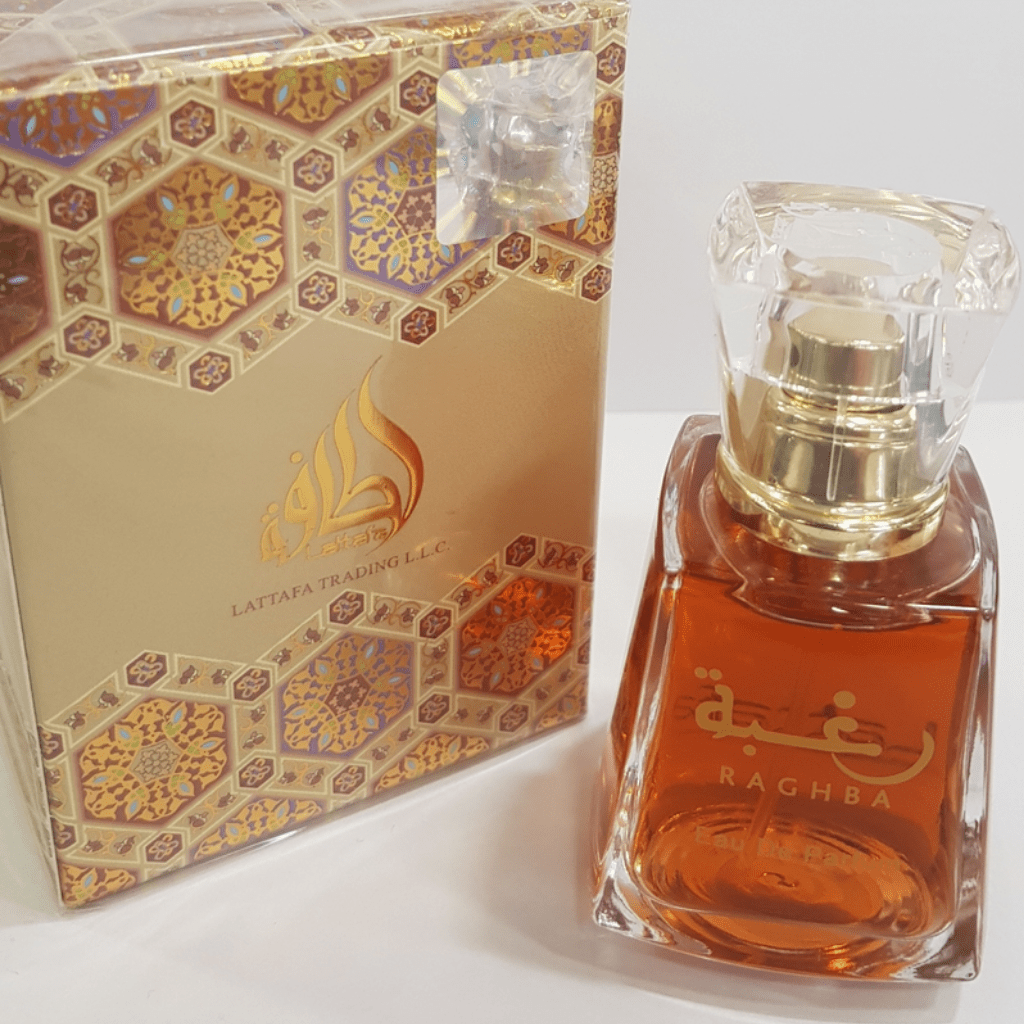 Lattafa Raghba Eau De Parfum 3.4 Fl.oz. + Perfumed Deodorant Inside | Unisex Fragrance