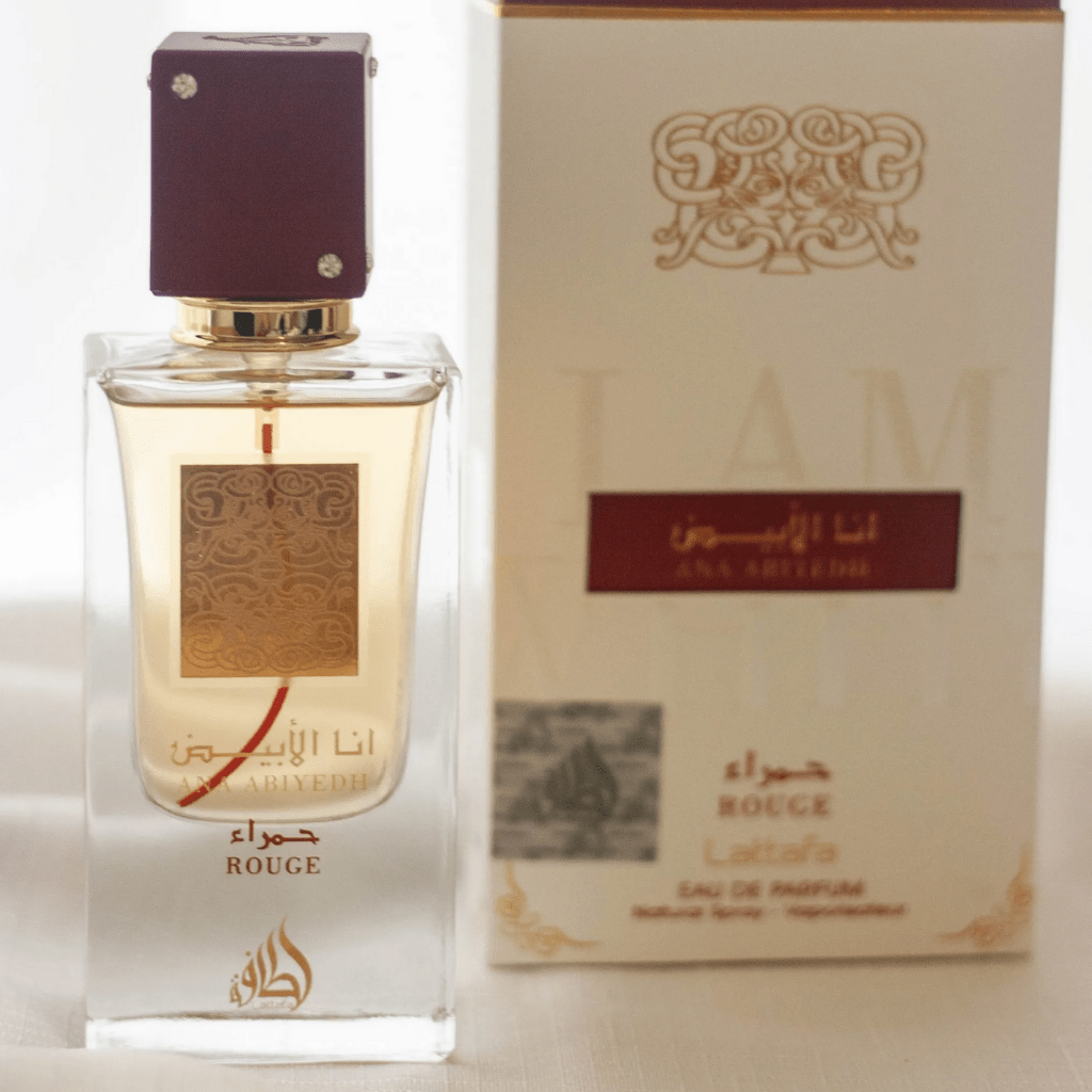 Lattafa Ana Abiyedh Rouge Eau De Parfum 60ml 2.0 Fl.oz. For Men & Women | Long Lasting