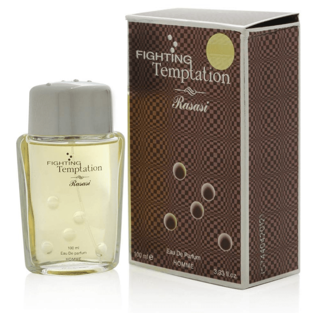 Rasasi Fighting Temptation Homme Eau De Parfum 100ml 3.4 Fl.oz. Gift For Husband | Long Lasting