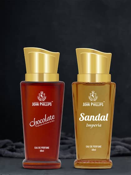 John Phillip Luxury Sandal Imperial & Chocolate Eau De Perfume 60ml 2 Fl.oz. Each Pack Of 2 For Unisex