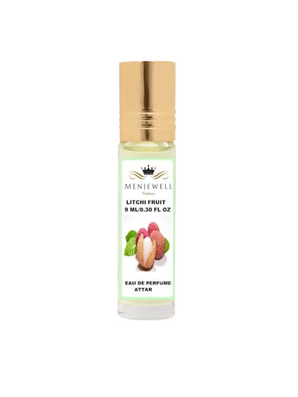 Menjewell Litchi Fruit Eau De Perfume Attar 9ml 0.3 Fl.oz. Unisex Fragrance | Long Lasting