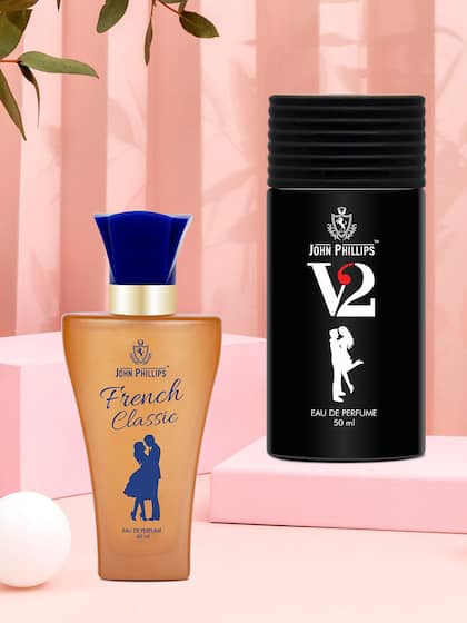 John Phillips Luxury French Classic 60ml 2 Fl.oz. & V2 50ml 1.6 Fl.oz. Pack Of 2 | For Men & Women