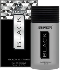 John Phillips Apple 60ml 2 Fl.oz. & Black 50ml 1.6 Fl.oz. Eau De Parfum Long Lasting Unisex Fragrance | Combo Of 2