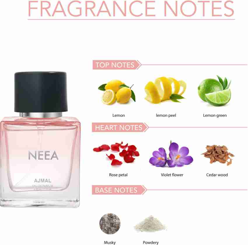 Ajmal Neea + Prose +  Aretha + Yearn Eau De Parfum 50ml 1.6 Fl.oz. Each Pack Of 4 | For Men & Women