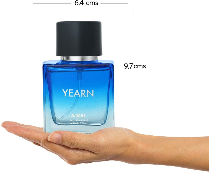 Ajmal Yearn Eau De Parfum 50ml 1.6 Fl.oz. With Magnetize & Persuade Deodorant 200ml 6.7 Fl.oz. Each X2 |  For Unisex Combo Of 3