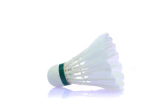 Butterfly Badminton Duck Feather Shuttlecock , Classic | White , Pack Of 10 , Ideal For Practice & Training Sessions