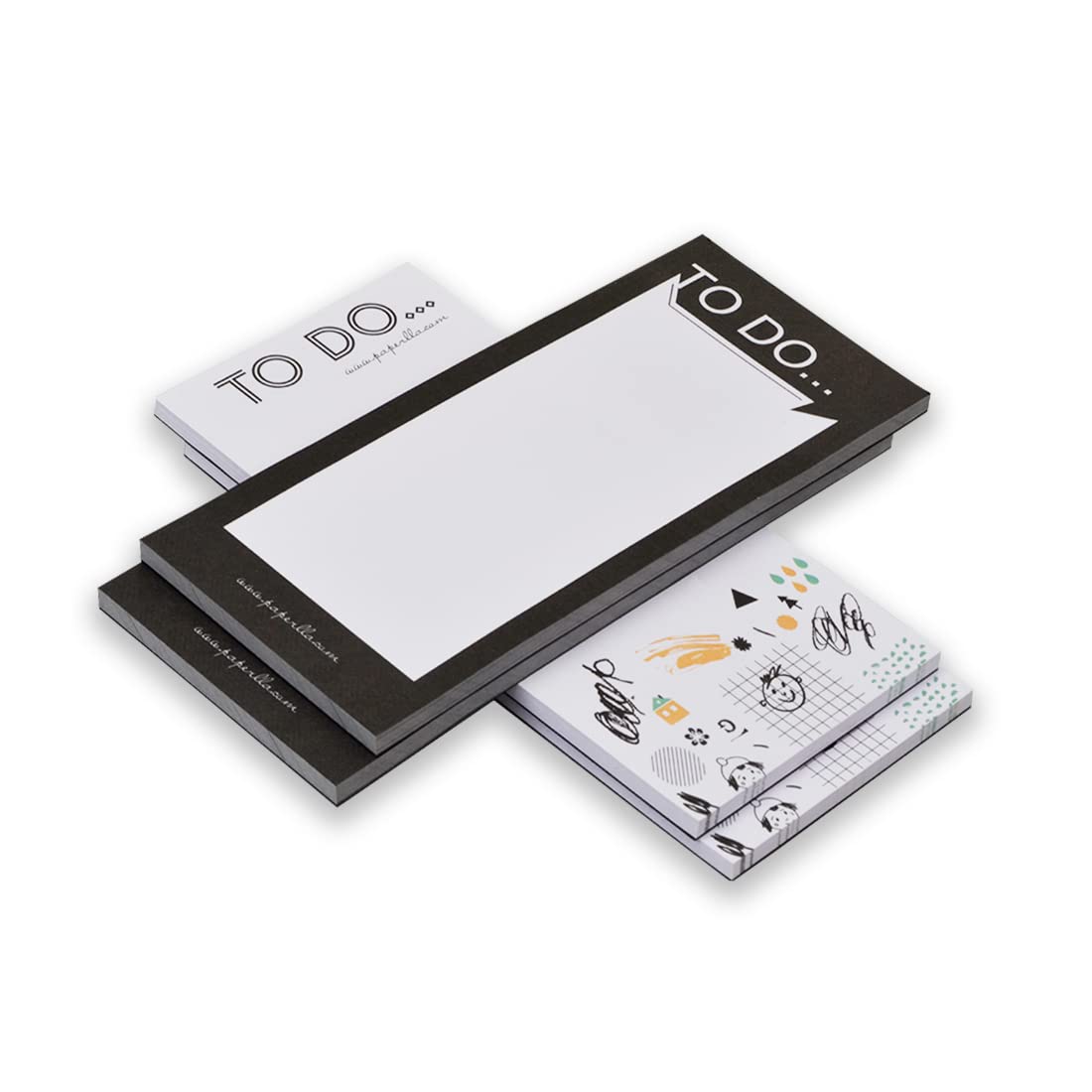Notepads For Writing Notes, Task Checklist Planner Time Management Office Supplies, Set Of 4