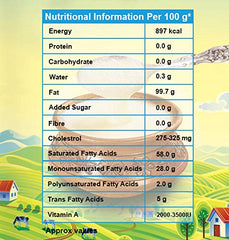 100% Natural Desi Ghee By Purasure | Good Source Of Vitamin A, Healthy & Nutritious Homemade Desi Ghee Perfect For Taste | (200ml) 6.7 Ounce | Box Pack