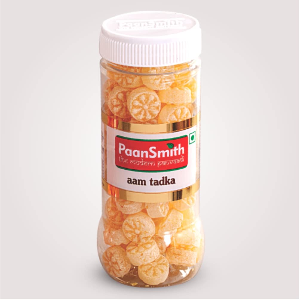 Paansmith Aam Tadka (Mango Candies) 220gm, | Kacche Aaam Ki Toffees | Jar Pack