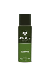 Riggs London Armour Perfumed Deodorant Body Spray 250ml 8.4 Fl.oz. Unisex Fragrance