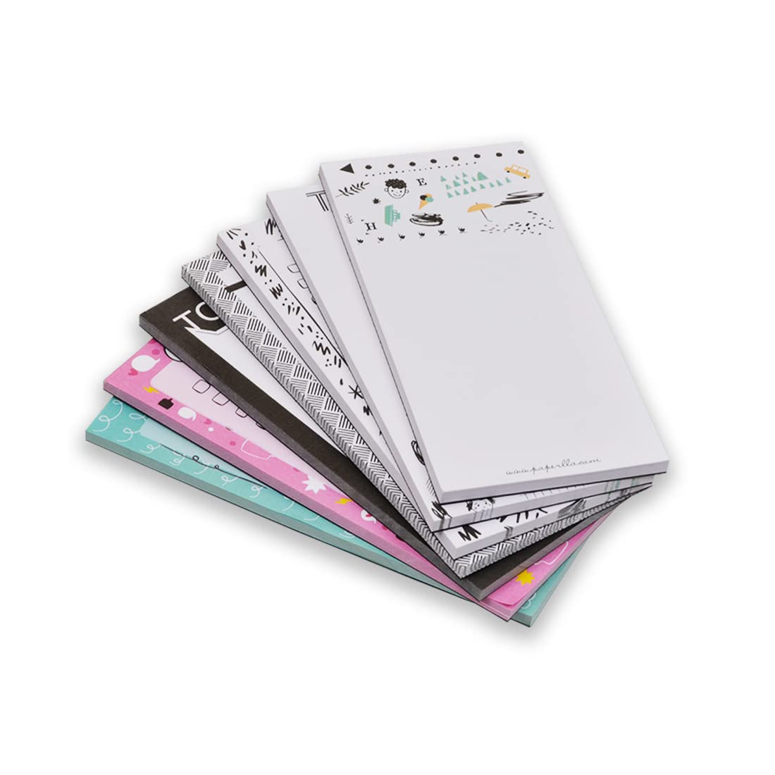 Notepad To Do List Diary, Daily Writing Pads Stationery Gift For Teachers By Students | Set Of 7