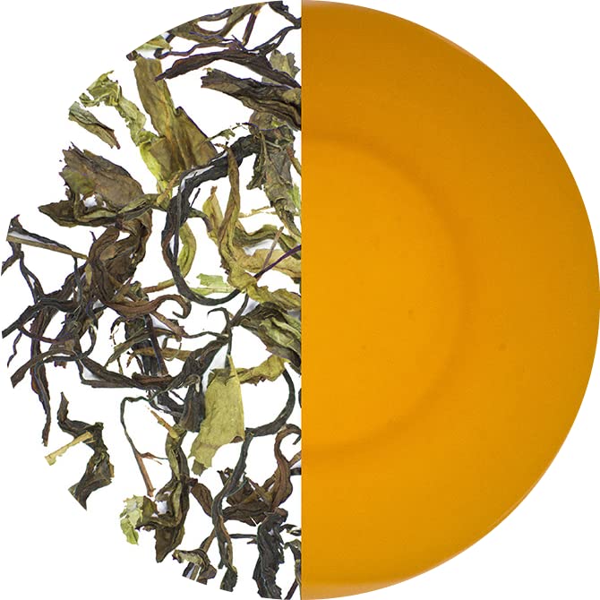 Dorje Teas First Flush Darjeeling Black Tea - 250gm, 8.8 Ounce, 100 Cups | Sweet & Flowery Flavor Mellow Gold Tea - Low Caffeine Loose Leaf Tea