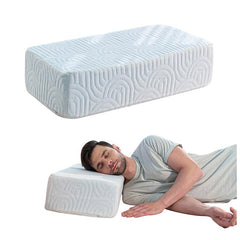 High Resilience Foam Pillow, Orthopedic Bed Pillow, Travel & Portable Pillow - 24 L X 12 W X 6 H Inch | Rectangle Shape, Adjustable, Pillow For Sleeping & Neck Pain Relief, Lap Pillow