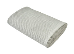 Go Green Organics Gots Certified Waffle Bath Towel 600 Gsm | Super Absorbant & Quick Dry, No Softeners, Environment Friendly Bath Towel (Grey Melange)