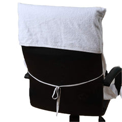 Lrsdaa 100% Cotton Single Large Ultra Soft Chair Towel 550 Gsm (White)