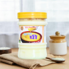 100% Natural Shudh Desi Ghee By Ss Radha | Naturally Rich Taste & Aroma Desi Pure Cow Ghee Perfect For Baking | (800ml) 27.0 Ounce | Jar Pack
