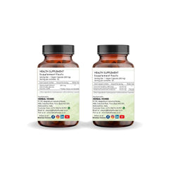 One Tree By Herbal Homes Arjuna 500mg Extract Vegan Capsule & Amla, Baheda With Haritaki , Helps Alleviate Symptoms Of Constipation & Gastric Issues | 30 Vegan Capsule 50gm 0.1lbs Each Pack Of 2