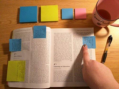 Faux Leather 12 In 1 Large Size Memo Notebook Notepad With Multi Size Sticky Notes & Ballpoint Pen