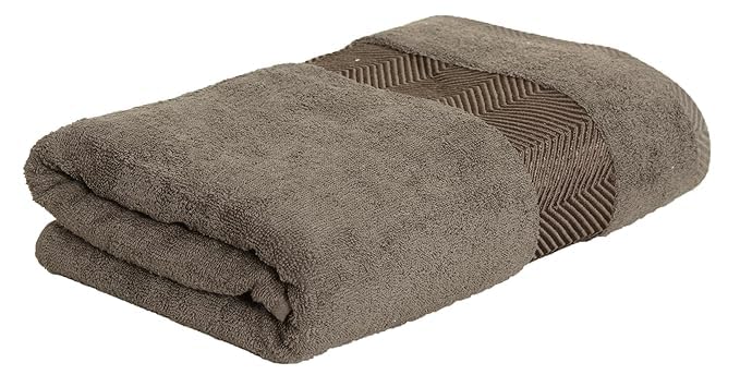 Fash Home International Bath & Hand Towel 1300 Gsm | 100% Cotton Highly Absorbent Super Luxury Large Couple Towel Set (Grey & Teal) Combo Pack Of 4