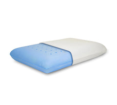 Memory Foam Pillow, Adaptive Support, Great For Spinal Alignment, White Pillow | Breathable, Removable, Washable Cover | For Neck & Shoulder Head Pain Relief | Medium Firm Pillow