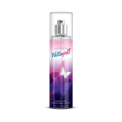 Layer'r Wottagirl Amber Kiss Fragrant Body Spray 135ml Each 4.56 Fl.oz.  Combo Of 2 | Ideal For Dailywear