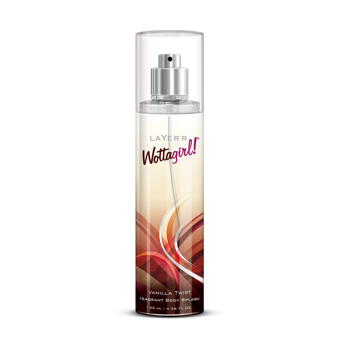 Layer'r Wottagirl Vanilla Twist Fragrant Body Splash For Women 135ml 4.56 Fl.oz. | Perfect For Every Occasion