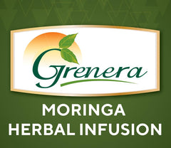Grenera Moringa Herbal Infusion Tea - 20 Tea Bags | Herbal Dietary Supplement - Caffeine Free, Non-GMO, Gluten Free, Staple Free