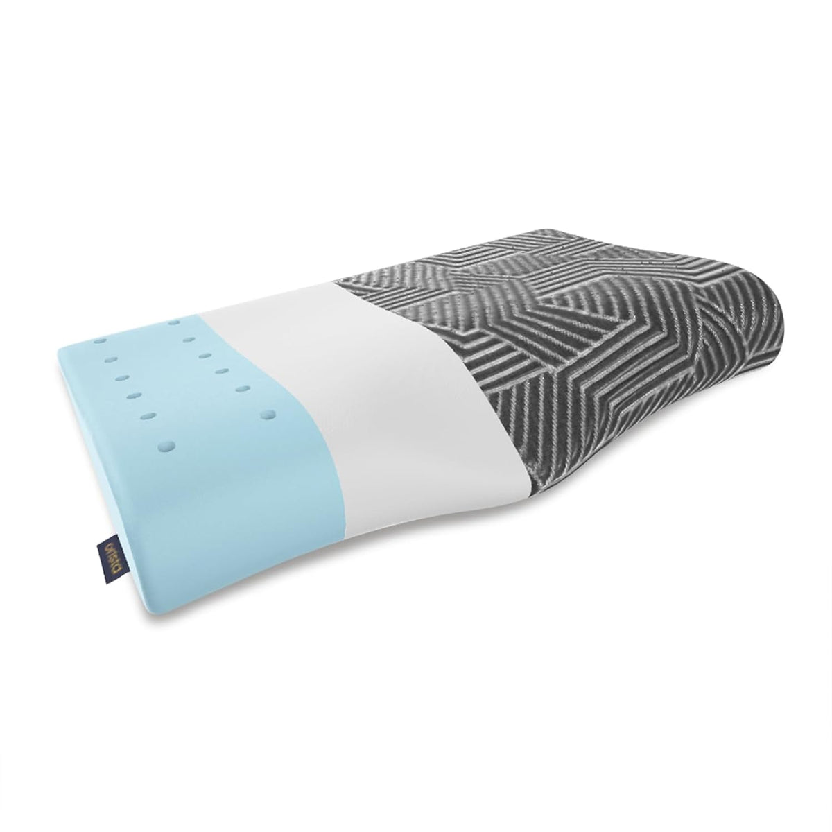 Advance Gel Blended Cervical Memory Foam Pillow, Grey, King Size - 23 X 14.5 X 4.5 Inch | Neck & Shoulder Support, Pillow For Sleeping | Improves Posture & Spinal Alignment - Set Of 1
