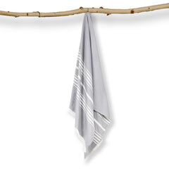 Mush 100% Bamboo Large Bath Towel 280 Gsm | Ultra Soft, Absorbent, Light Weight, & Quick Dry Towel For Bath, Travel, Gym, Beach, Pool & Yoga (Grey), 250 Tc