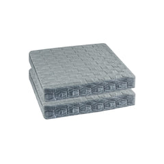 Chair Cushion Pad, High-Resilience & Memory Foam Pillow, Grey, Standard Size - 16 L X 16 W X 3 H Inch | Seat Cushion For Chair, Hip Support & Back Pain Relief | Sitting Pillow - Set Of 1