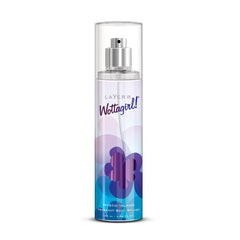 Layer'r Wottagirl Mystic Island Fragrant Body Splash 135ml 4.56 Fl.oz.  | Long Lasting Fresh Fragrance For Women