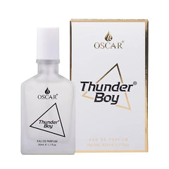 Oscar Thunder Boy White Long Lasting Perfume For Men | Fresh Aqua Fragrance | Everyday Perfume | 30ml 1 Fl.oz.