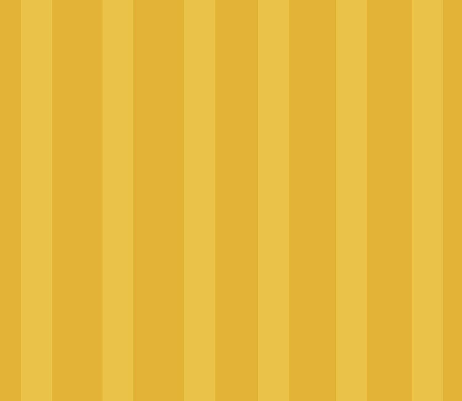 Stripe Glace Cotton 1 Double Bedsheet With 2 Pillow Cover - 91 X 90 Inches, Yellow | Fade Resistant & Durable Breathable & Wrinkle Free Bed Sheet