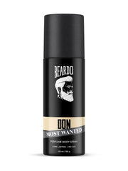 Beardo Don Most Wanted Perfume Body Spray 120ml 4.0 Fl.oz. | Perfect Long Lasting Fragrance For Men Perfumes