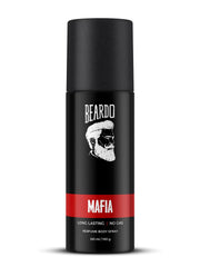 Beardo Mafia Perfume No Gas Body Spray 120ml 4.0 Fl.oz. | Best Gift For Brother | Long Lasting Fragrance