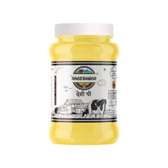 Premium Desi Ghee By Nageshwar | Rich In Protein Fiber Healthy Desi Ghee Good For Body Strength | (1 Litr) 33.8 Ounce | Jar Pack