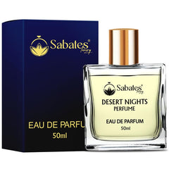 Sabates Desert Nights Eau De Parfum 50ml 1.6 Fl.oz. | Long Lasting Unisex Fragrance | Perfect Gifting Option For Your Loved Ones