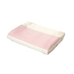 Thirsty Towel Doctor Towels Bamboo Bath Towels 300 Gsm | Super Soft & High Absorbency Towel, Dobby Quick Dry Bath Towels Large Size - Pack Of 2 (Red & Green)
