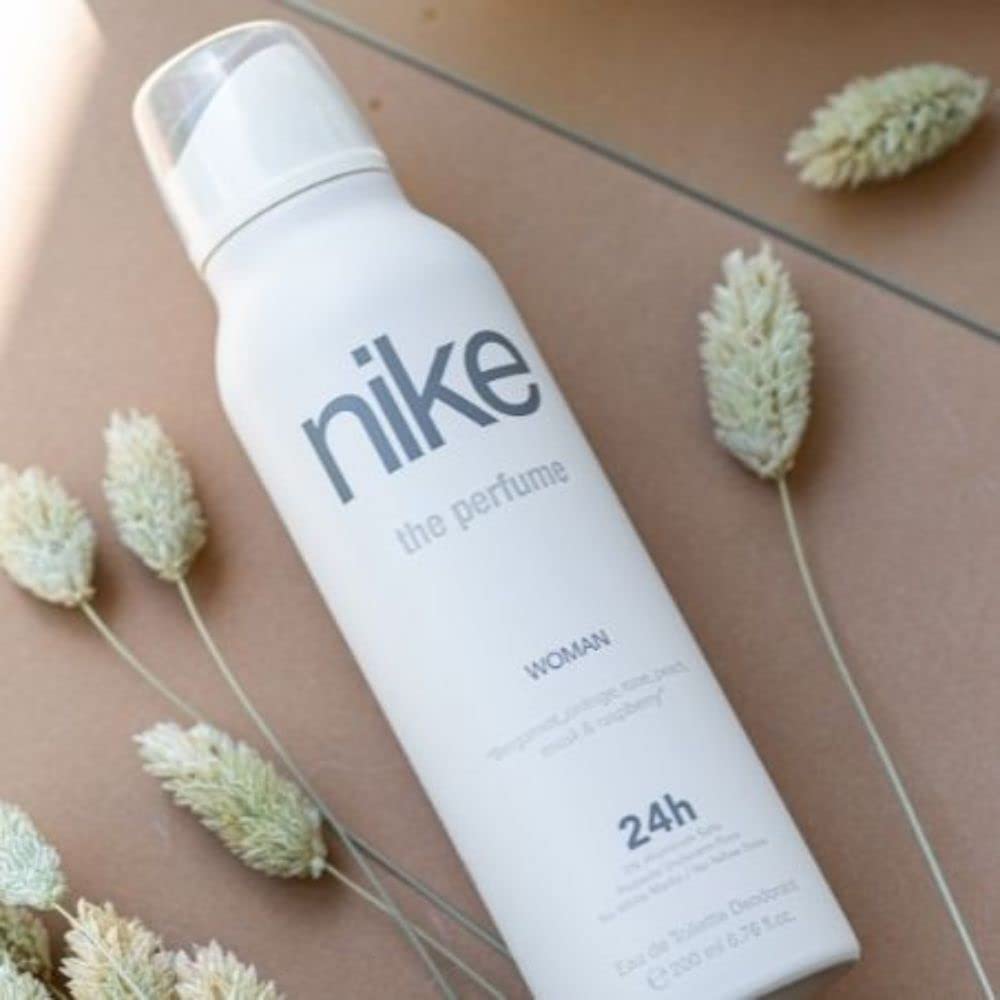 Nike The Perfume Woman Deodorant Body Spray 200ml 6.7 Fl.oz. | 24 Hour Long Lasting Fragrance