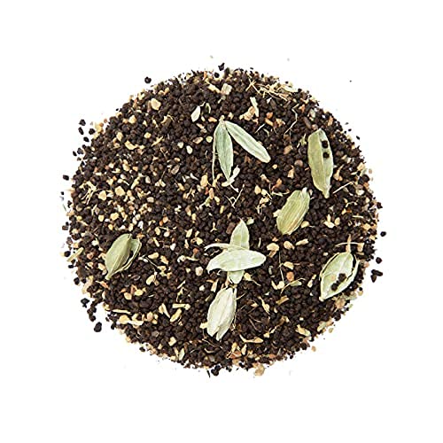 Octavius Kadak Masala Assam Tea - Pack Of 5 X 1 Kg, 35.2 Ounce Each | Garden Fresh Extra Strong Assam Tea - Kadak Chai Patti | Caffeine Free Refreshing Spiced Chai Patti