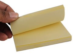 Yellow 3 X 3 Inch 400 Sticky Notes 4 Pads | 100 Sheets Per Pad