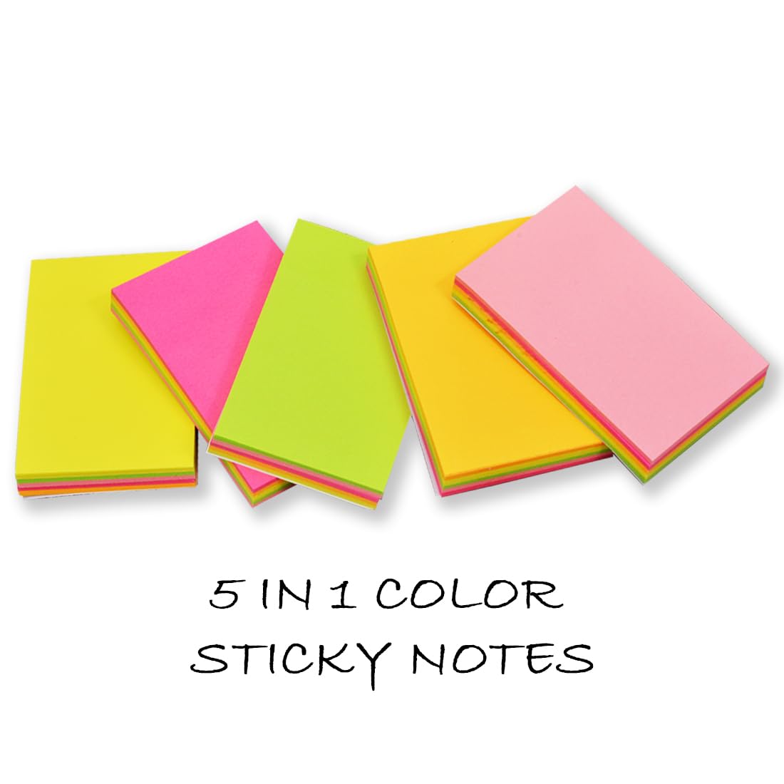 Sticky Notes 2 X 3 Inch Pocket Size Memos Daily Planner | Documents Separator | Notes 500 Sheets