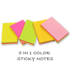Sticky Notes 2 X 3 Inch Pocket Size Memos Daily Planner | Documents Separator | Notes 500 Sheets