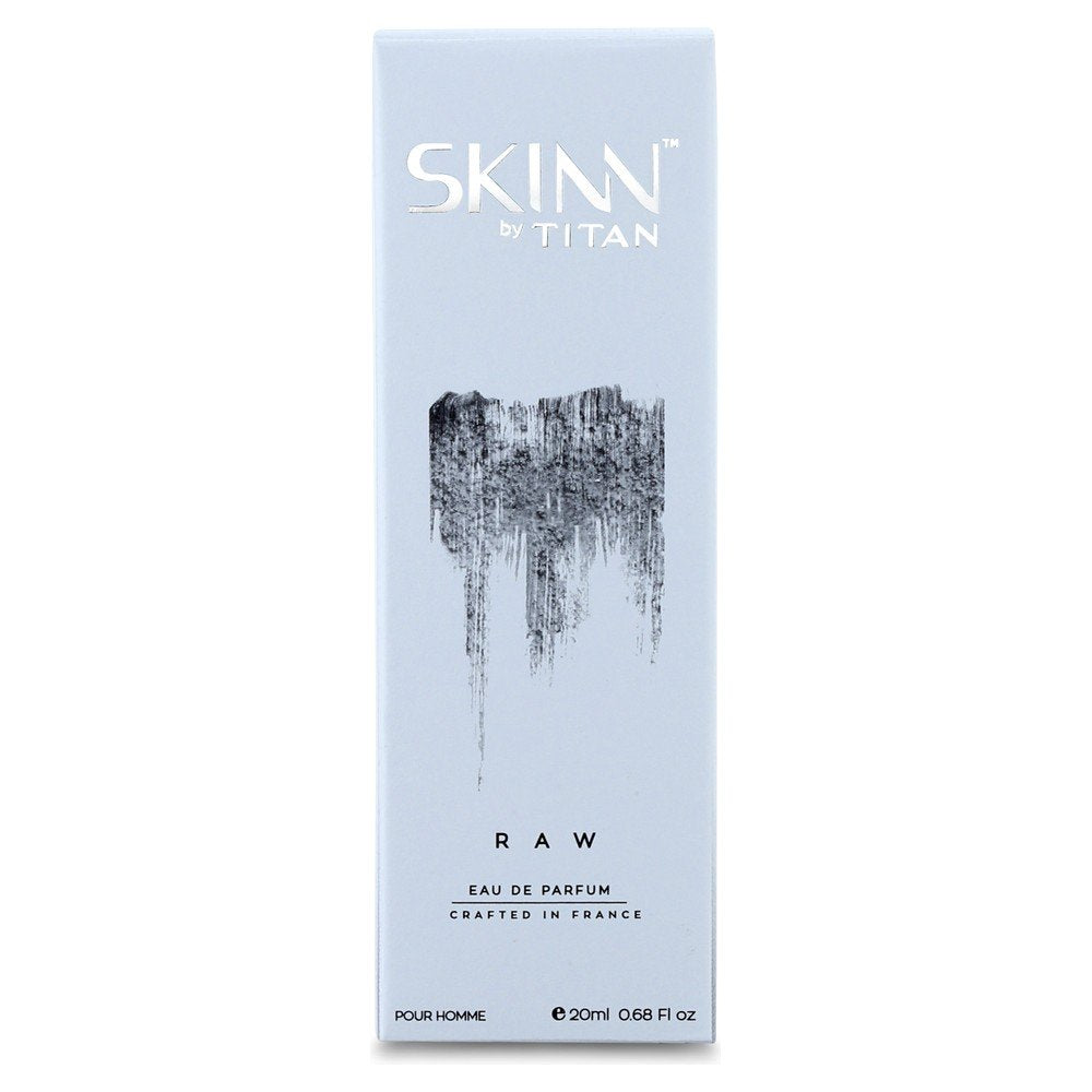 Skinn By Titan Raw Fragrance For Men, 20ml 0.6 fl.oz. | Long Lasting Fragrance