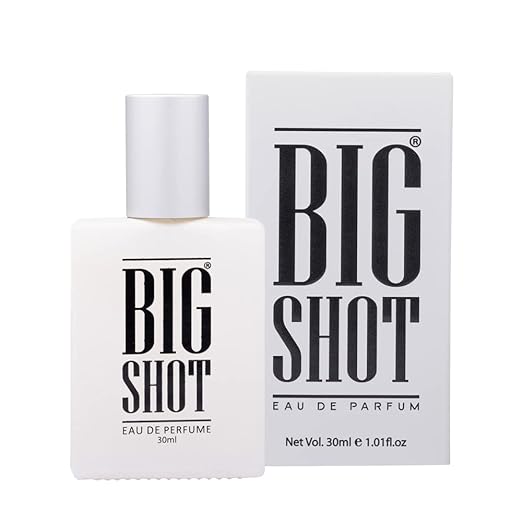 Oscar Big Shot White Long Lasting Perfume | Floral Fragrance | Everyday Use Eau De Perfum For Men | 30ml 1 Fl.oz.