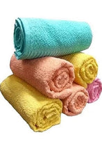 Ayus Cotton Hand Towel 450 Gsm Multicolour Ultra Soft & Super Absorbent (Set Of 6)