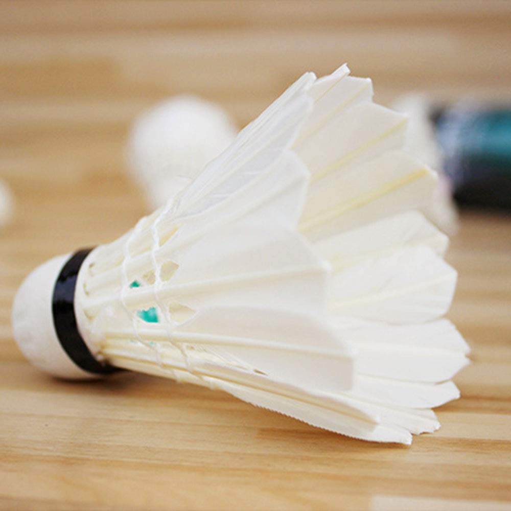 SPOCCO SC79 Tournament Grade Impact Badminton Shuttlecocks , Speed 76 | White , Pack Of 10