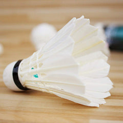 SPOCCO SC79 Tournament Grade Impact Badminton Shuttlecocks , Speed 76 | White , Pack Of 10