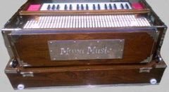 Musical Instrument Harmonium - 9 Scale Changer, 37 Italian Keys, 3 Set Of Reeds (Bass+ Male+ Female), 3 3/4 Octave | Handmade Instrument