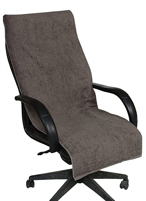 Lrsdaa 100% Cotton Single Large Ultra Soft Chair Towel 550 Gsm (Gray)